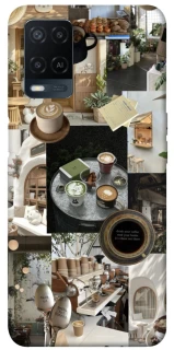 Чохол на Oppo A54 4G Coffee collage ver.4 фото 1 з 1