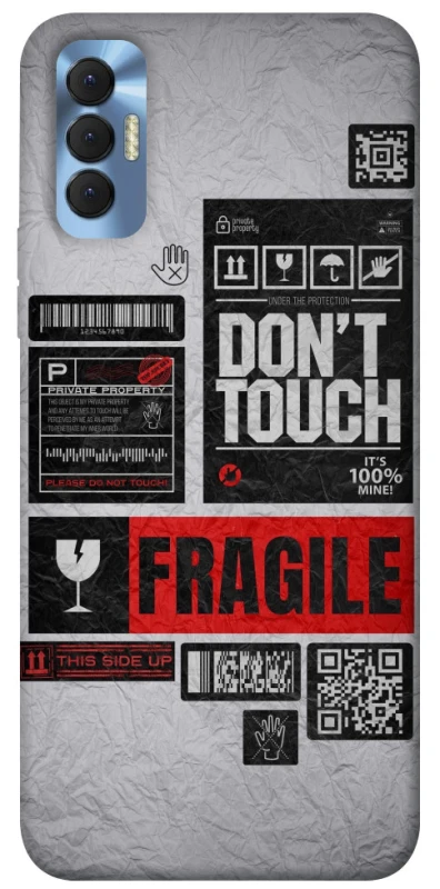 Чехол на TECNO Spark 8P Don't touch фото 1 из 1