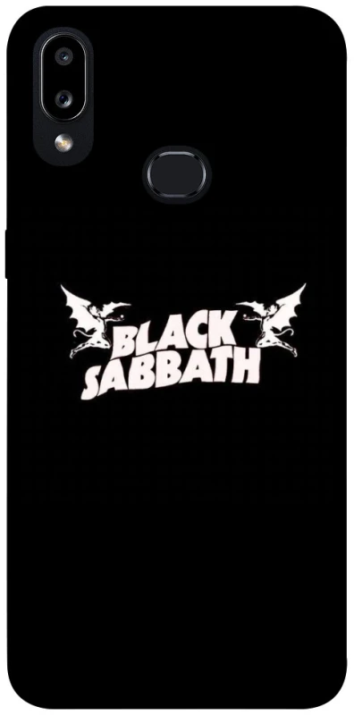 Чохол на Samsung Galaxy A10s Black Sabbath logo ver.2 фото 1 з 1