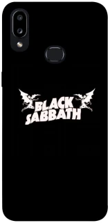Чехол на Samsung Galaxy A10s Black Sabbath logo ver.2 фото 1 из 1
