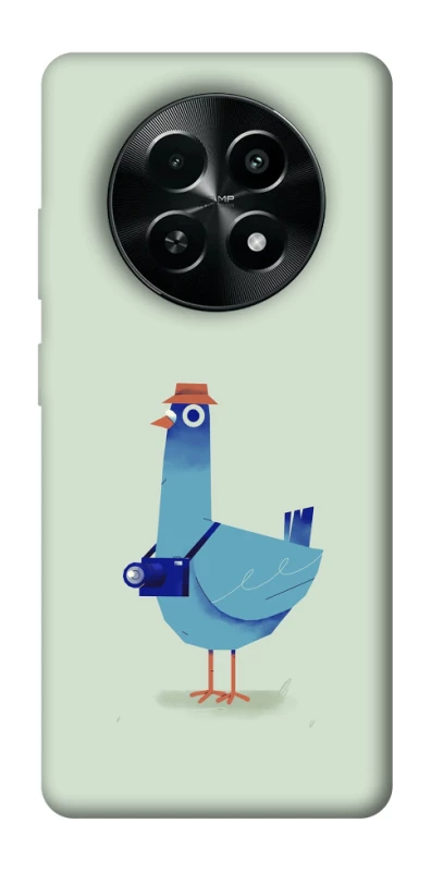 Чохол на Realme Narzo 70x Голуб-детектив фото 1 з 1