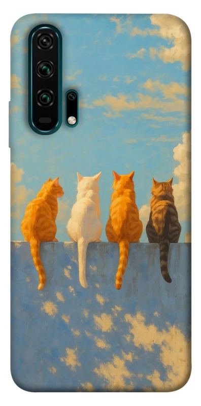 Чохол на Huawei Honor 20 Pro cats on wall фото 1 з 1
