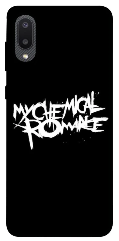 Чехол на Samsung Galaxy A02 My Chemical Romance logo фото 1 Чехол на Samsung Galaxy A02 My Chemical Romance logo фото 1 из 1