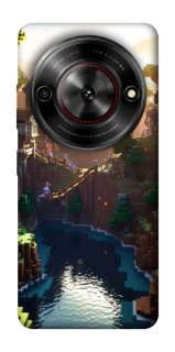 Чехол на ZTE Nubia Focus Minecraft sunset фото 1 из 1