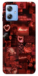 Чохол на Motorola Moto G84 Love collage ver.6 фото 1 з 1