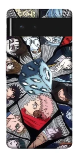 Чехол на Google Pixel 6 jujutsu kaisen v4 фото 1 из 1