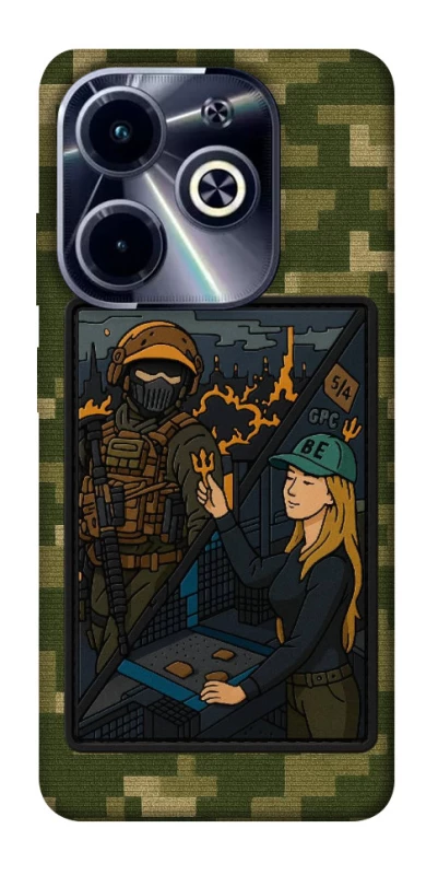 Чохол на Infinix Hot 40i Volonter фото 1 з 1