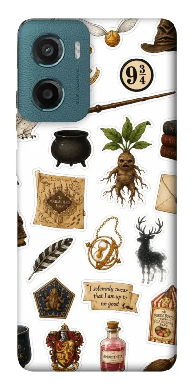 Чохол на Motorola Moto G06 Harry Potter mood фото 1 з 1