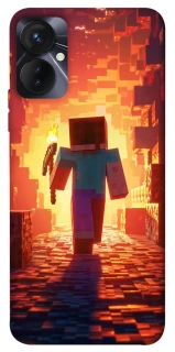 Чехол на TECNO Spark 9 Pro Minecraft adventure фото 1 из 1