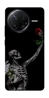 Чехол на Infinix Note 50 Pro Skeleton vs Rose фото 1 из 1