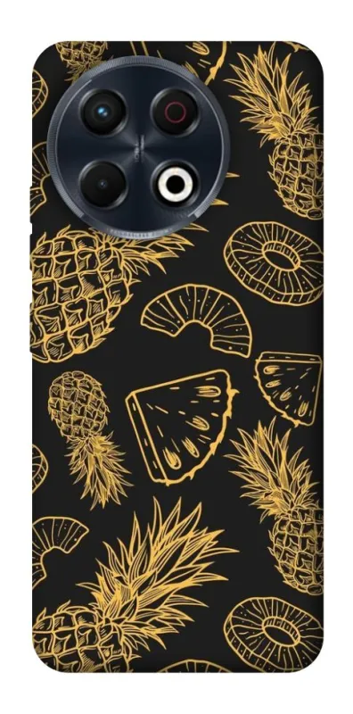 Чехол на TECNO Spark 30 Pro (KL7) Pineapple фото 1 из 1