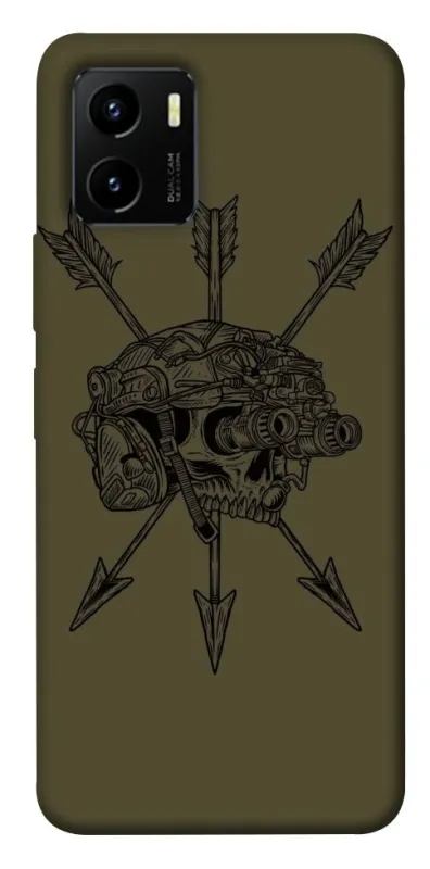 Чохол на Vivo Y15s Mil skull фото 1 з 1