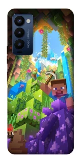 Чохол на TECNO Camon 18 Pro Minecraft forever фото 1 з 1