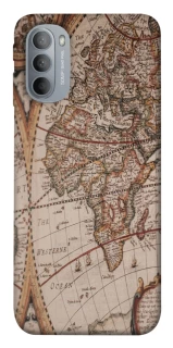 Чехол на Motorola Moto G31 Карта путешествий фото 1 из 1