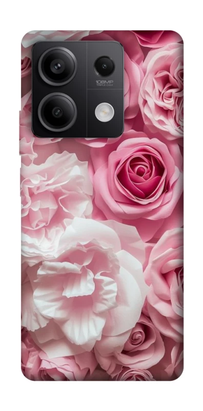 Чехол на Xiaomi Redmi Note 13 5G Розовые цветы фото 1 из 1
