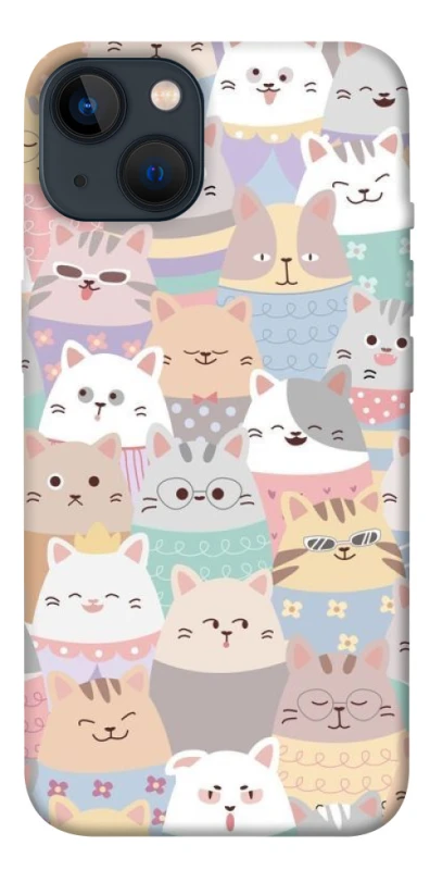 Чехол на Apple iPhone 13 (6.1") Funny Kittens ver.2 фото 1 из 1
