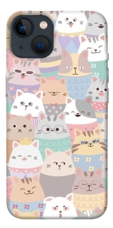 Чехол на Apple iPhone 13 (6.1") Funny Kittens ver.2 фото 1 из 1