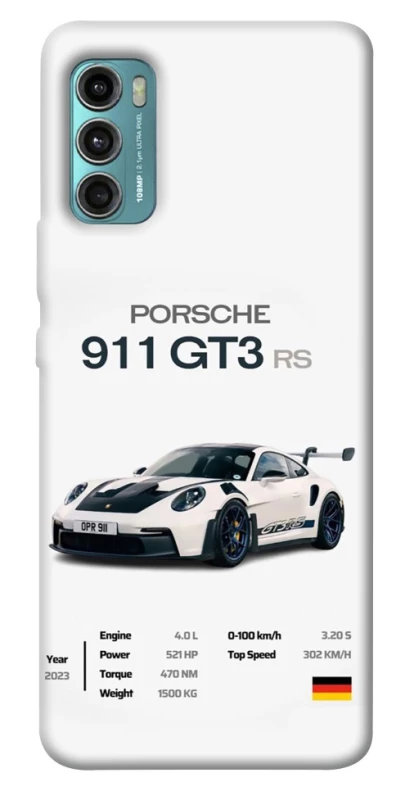 Чохол на Motorola Moto G60 Porsche 911 GT3 фото 1 з 1