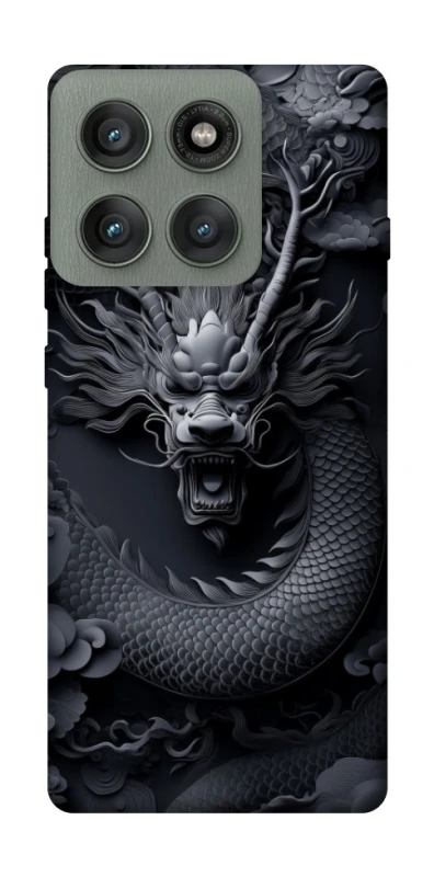 Чехол на Motorola Edge 60 Pro black dragon фото 1 из 1