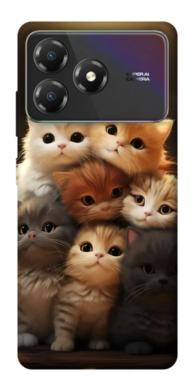 Чехол на ZTE Blade A36 Чехол Kittie Love v2 фото 1 из 1