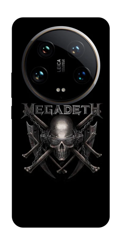 Чохол на Xiaomi 14 Ultra Megadeth фото 1 з 1