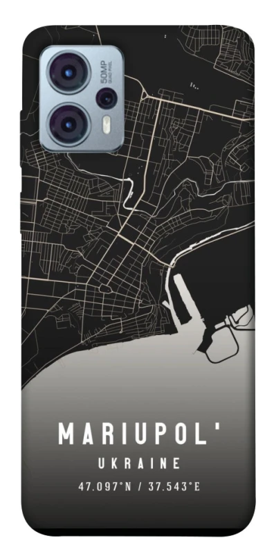 Чохол на Motorola Moto G23 Mariupol map фото 1 з 1