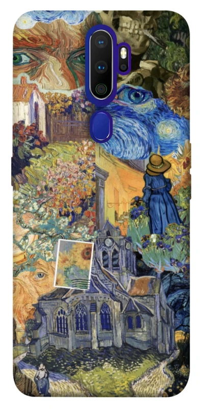 Чохол на Oppo A5 (2020) / Oppo A9 (2020) Van Gogh collage фото 1 з 1