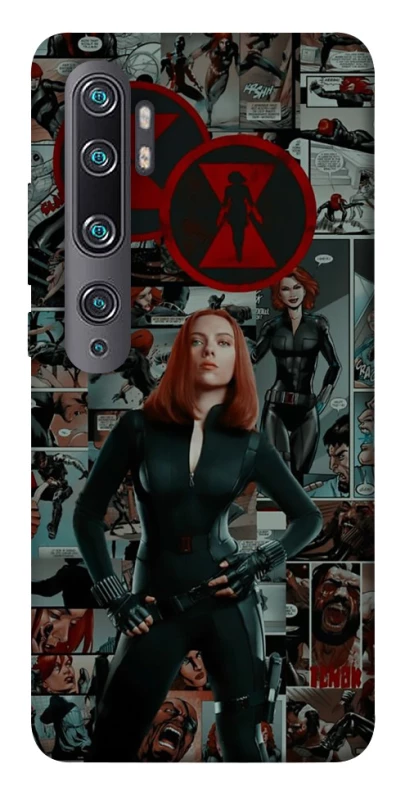 Чохол на Xiaomi Mi Note 10 / Note 10 Pro / Mi CC9 Pro Black Widow фото 1 з 1