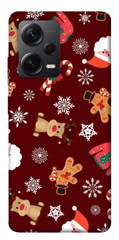 Чехол на Xiaomi Redmi Note 12 Pro+ 5G Новогодний v6 фото 1 из 1