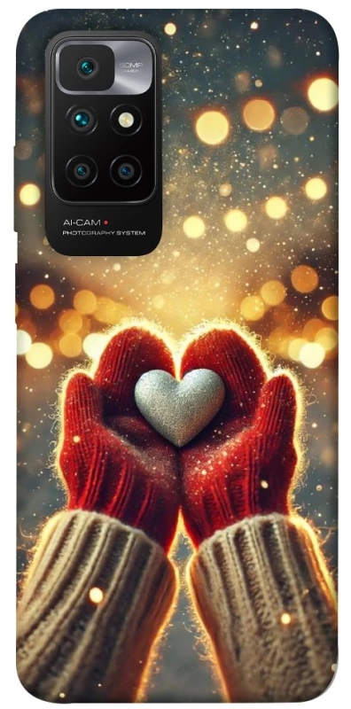 Чехол на Xiaomi Redmi 10 Heart in hand фото 1 из 1