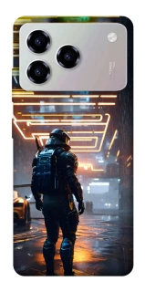 Чохол на ZTE Blade A76 Cyber character фото 1 з 1