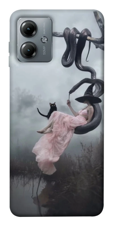 Чохол на Motorola Moto G14 Halloween Witch ver.5 фото 1 з 1