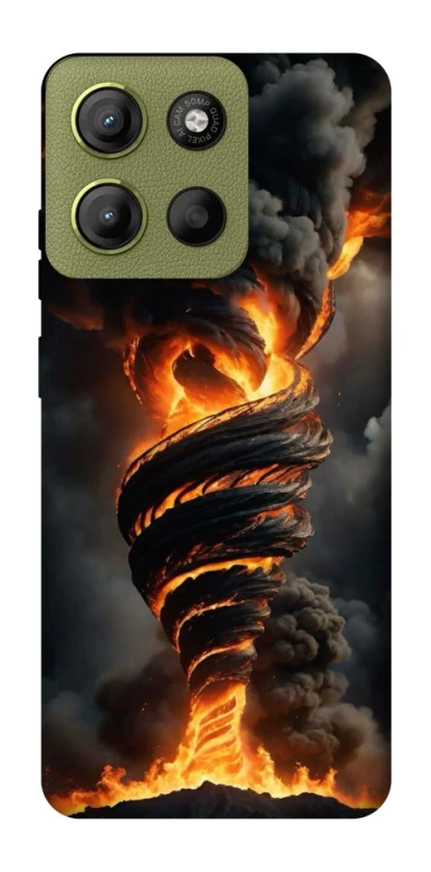 Чехол на Motorola Moto G15 4G Огненный торнадо фото 1 из 1