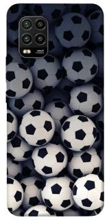 Чехол на Xiaomi Mi 10 Lite Футбольные мячи фото 1 из 1