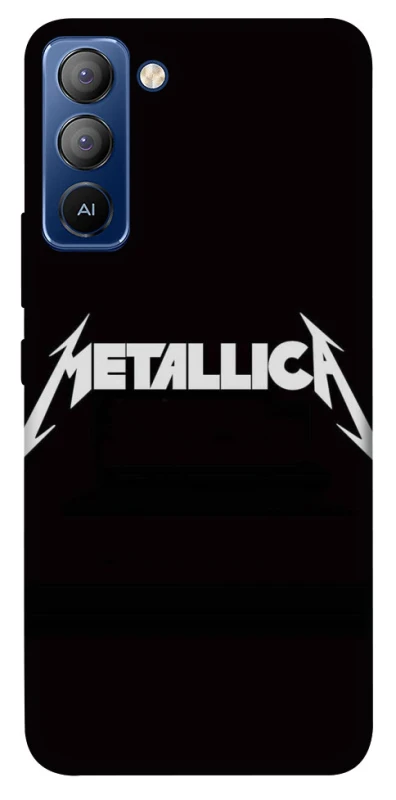 Чехол на TECNO Pop 5 LTE Metallica logo фото 1 из 1