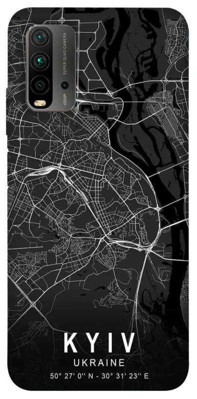 Чехол на Xiaomi Redmi 9T Kyiv map фото 1 из 1
