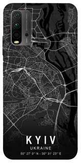 Чехол на Xiaomi Redmi 9T Kyiv map фото 1 из 1