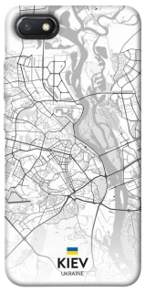 Чехол на Xiaomi Redmi 6A Kiev white map фото 1 из 1