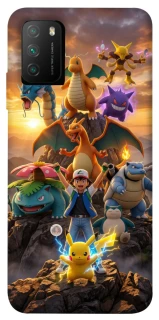Чехол на Xiaomi Poco M3 Pokemon фото 1 из 1