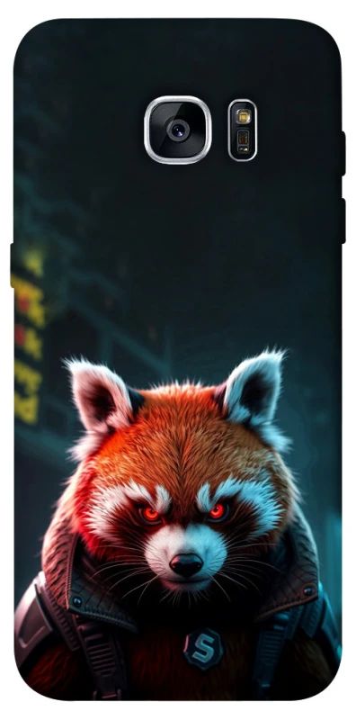 Чохол на Samsung G935F Galaxy S7 Edge Cyber Red Panda фото 1 з 1