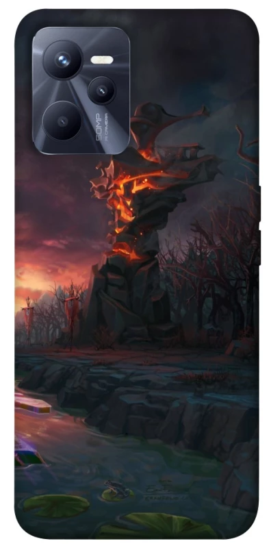 Чохол на Realme C35 Dota road фото 1 з 1