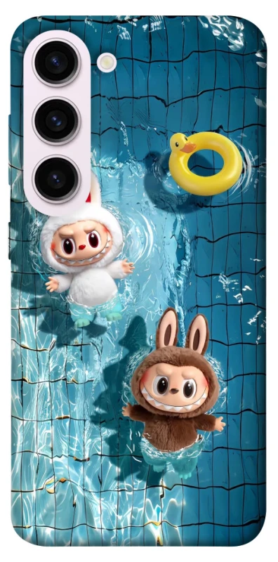 Чохол на Samsung Galaxy S23+ Labubu in the pool фото 1 з 1