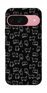 Чохол на Google Pixel 9 Black Cats фото 1 Чохол на Google Pixel 9 Black Cats фото 1 з 1