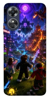 Чохол на Oppo A17 Roblox aesthetics ver.12 фото 1 з 1