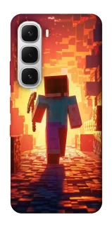 Чохол на Infinix Hot 60i Minecraft adventure фото 1 з 1
