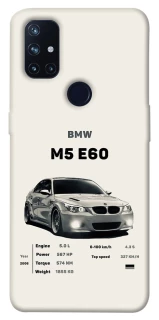 Чохол на OnePlus Nord N10 5G BMW M5 E60 фото 1 з 1