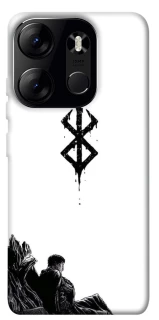 Чохол на Tecno Spark Go 2023 berserk white фото 1 з 1