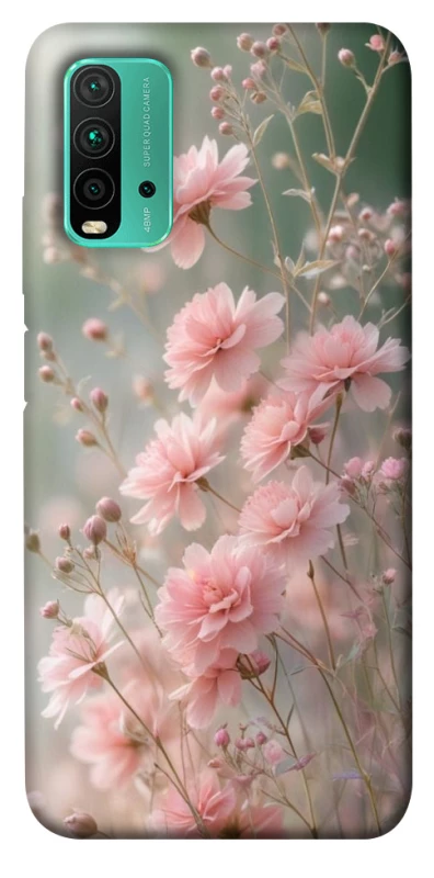 Чехол на Xiaomi Redmi Note 9 4G / Redmi 9 Power Flowers v26 фото 1 из 1