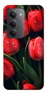 Чохол на Xiaomi Redmi 15 (EU) Червоні тюльпани фото 1 Чохол на Xiaomi Redmi 15 (EU) Червоні тюльпани фото 1 з 1
