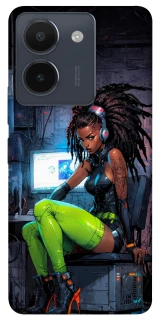 Чохол на Vivo Y36 Cyber girl фото 1 з 1